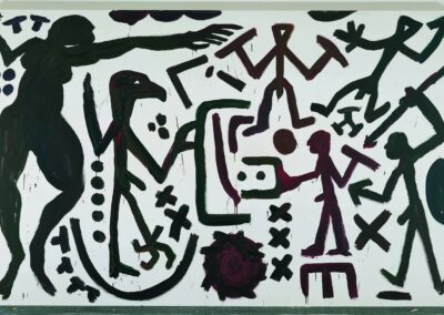 A.R. Penck (1939-2017), Weltbild Berlin I, 1991-19