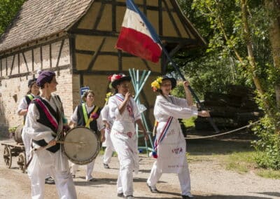 Le cortège du Feuillu de Pentecôte