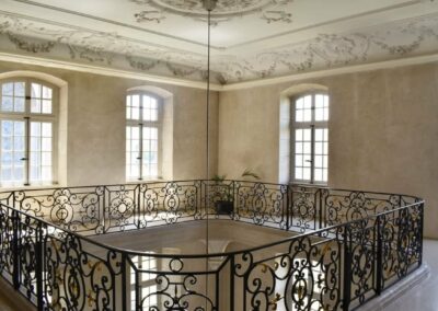 Abbaye des Prémontrés, escalier carré