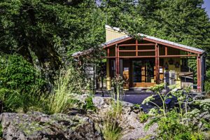 Chalet d'accueil du Jardin du Chitelet