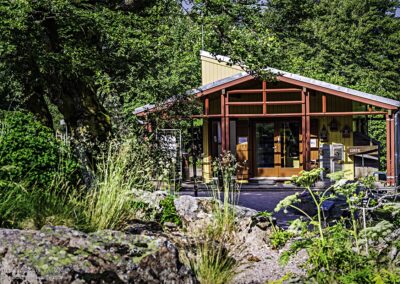 Chalet d'accueil du Jardin du Chitelet