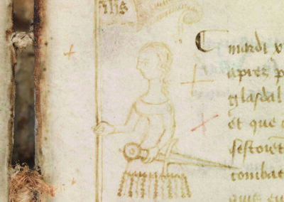 Portrait imaginaire de Jeanne d'Arc, 1429