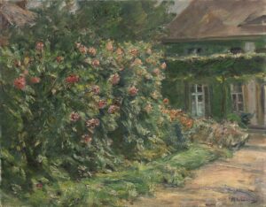 Max Liebermann, My House in Wannsee with the Garde
