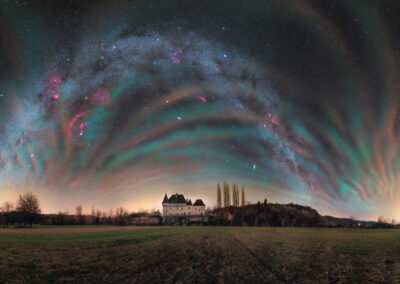 Feu d'artifice atmosphérique