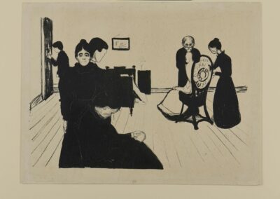 Edvard Munch, Der Tod im Krankenzimmer, 1896