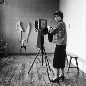 Agnès Varda, Autoportrait dans son studio, rue Dag