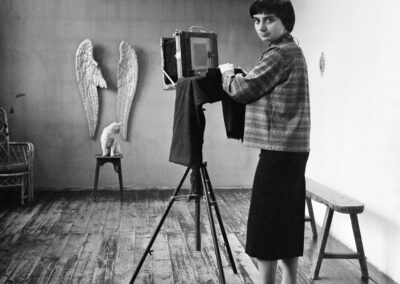 Agnès Varda, Autoportrait dans son studio, rue Dag