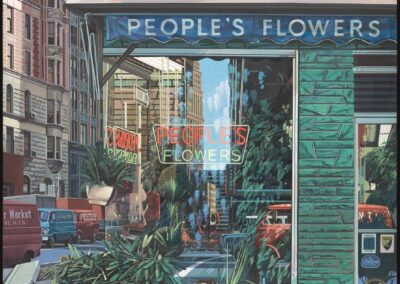 Richard Estes, People’s Flowers, 1971 Richard Estes, People's Flowers, 1971