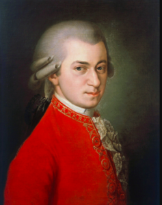 Mozart, portrait (1819) par Barbara Krafft