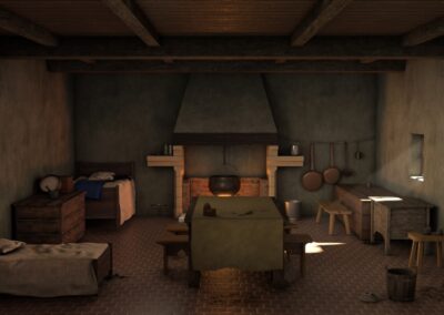 La pièce à vivre de Millot Lobereaul et Ysabeaul