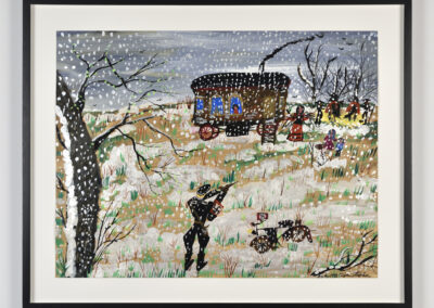 Ceija Stojka, Sans titre, 1993, collection Laurent