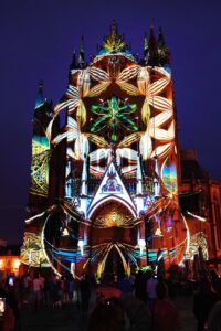 Mapping vidéo Cathédrale de Metz