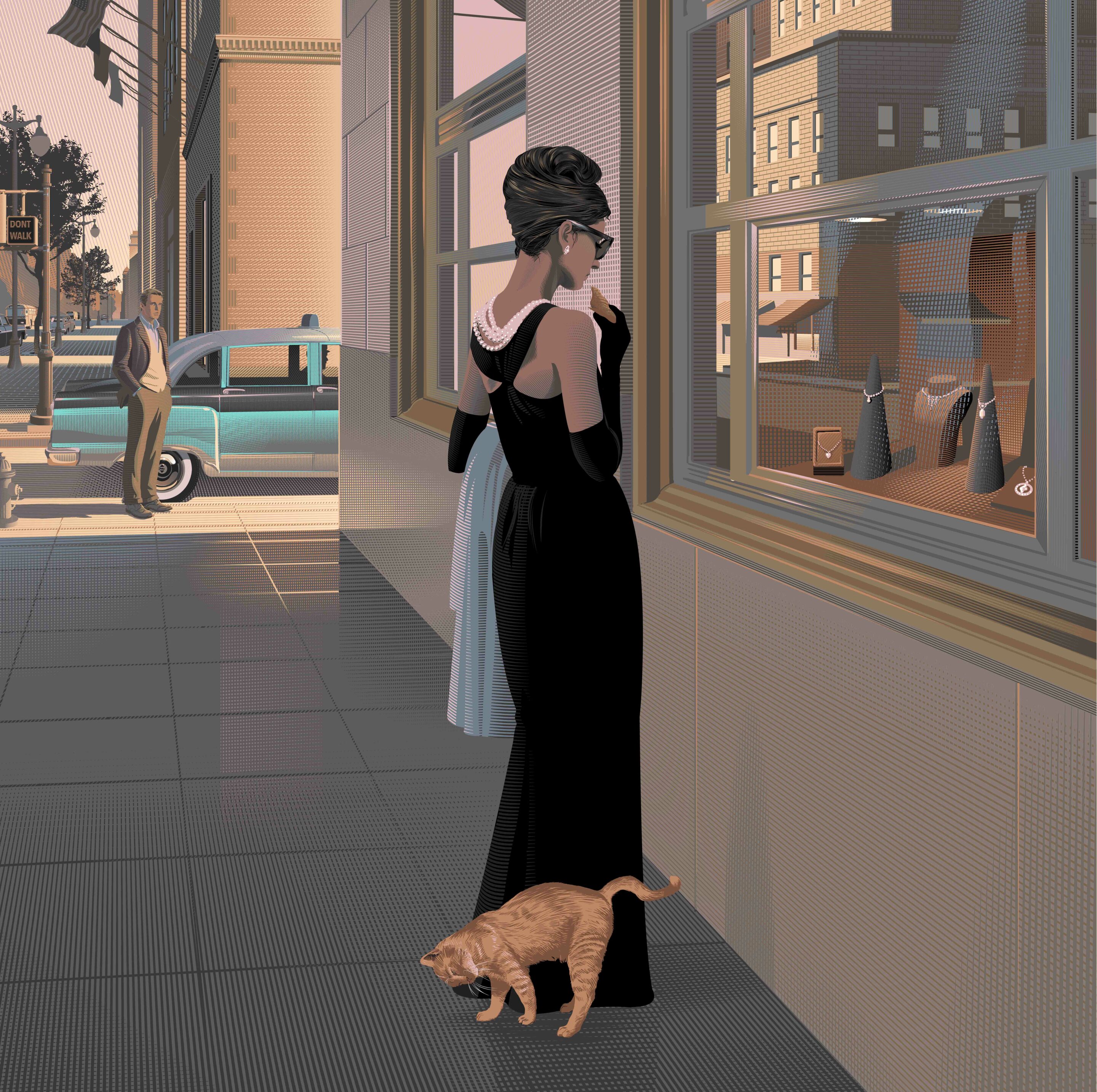 Laurent Durieux, Breakfast at Tiffany’s Laurent Durieux, Breakfast at Tiffany's