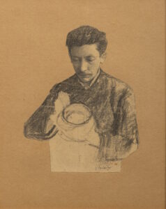 E. Friant, portrait d’Emile Gallé, MEN