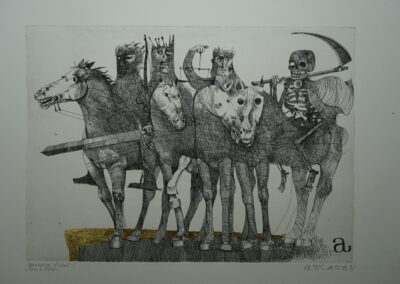 Arcabas, Quatre cavaliers de l’Apocalypse Arcabas, Quatre cavaliers de l'Apocalypse